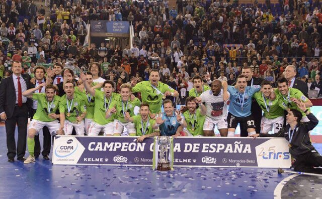 Inter Movistar, Cup of Spain Champion 2014