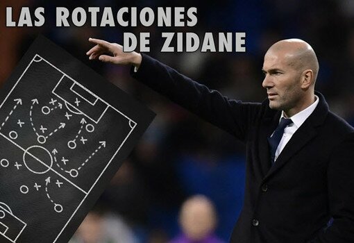 Las rotaciones de Zidane