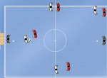 Exercises for the training of decision making and perception in Futsal