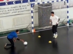Training of speed and agility of the goalkeeper in Futsal