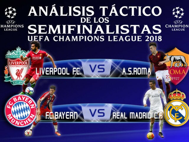 Análisis Táctico de los Semifinalistas de la UEFA Champions League title=