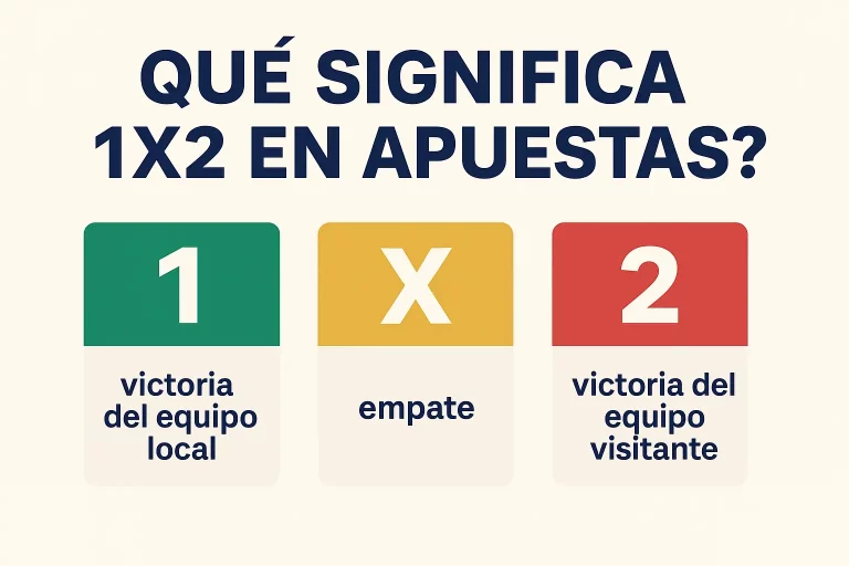 ¿Qué significa 1×2 en las apuestas? Guía completa