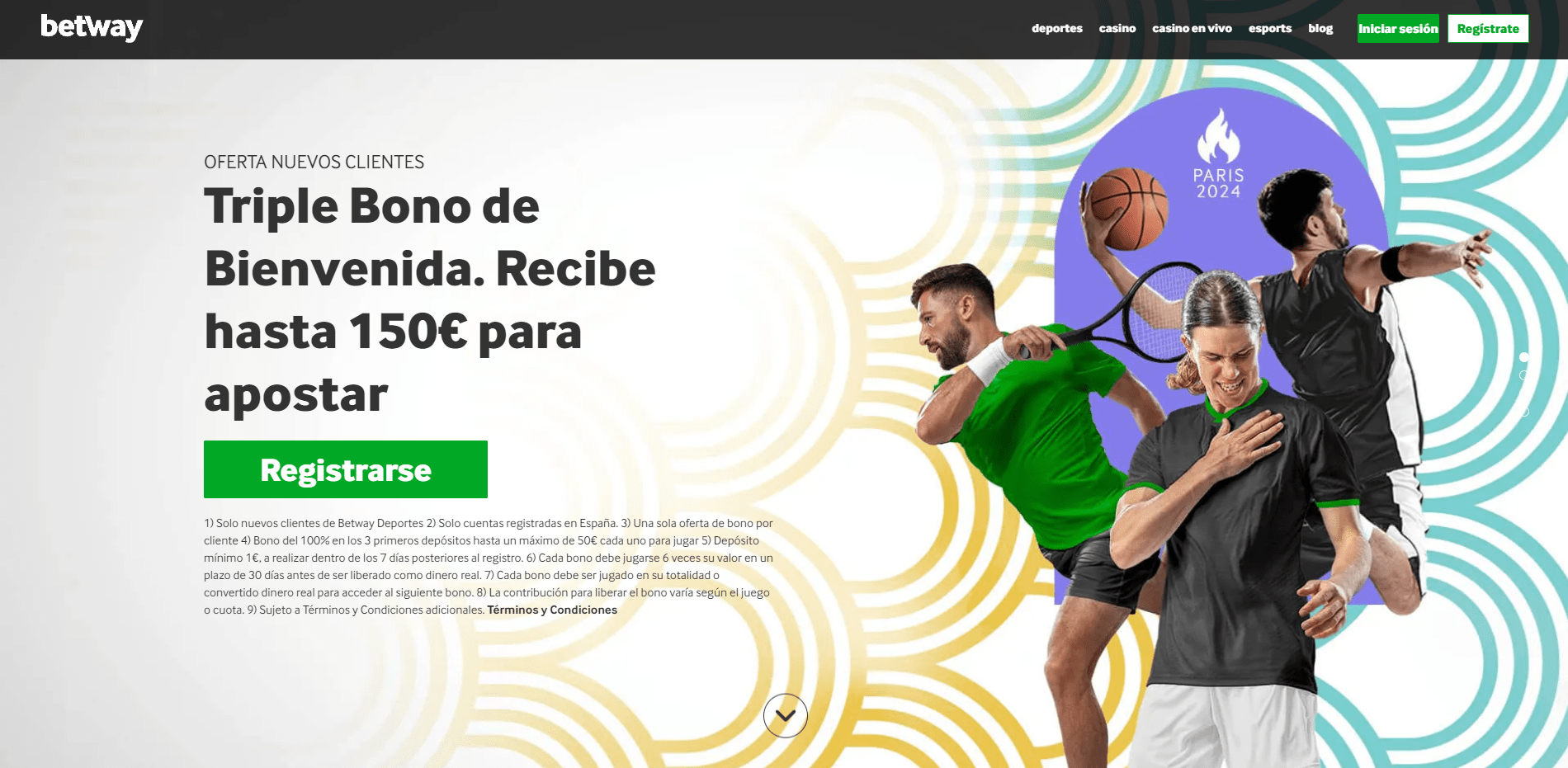 Betway Bonos
