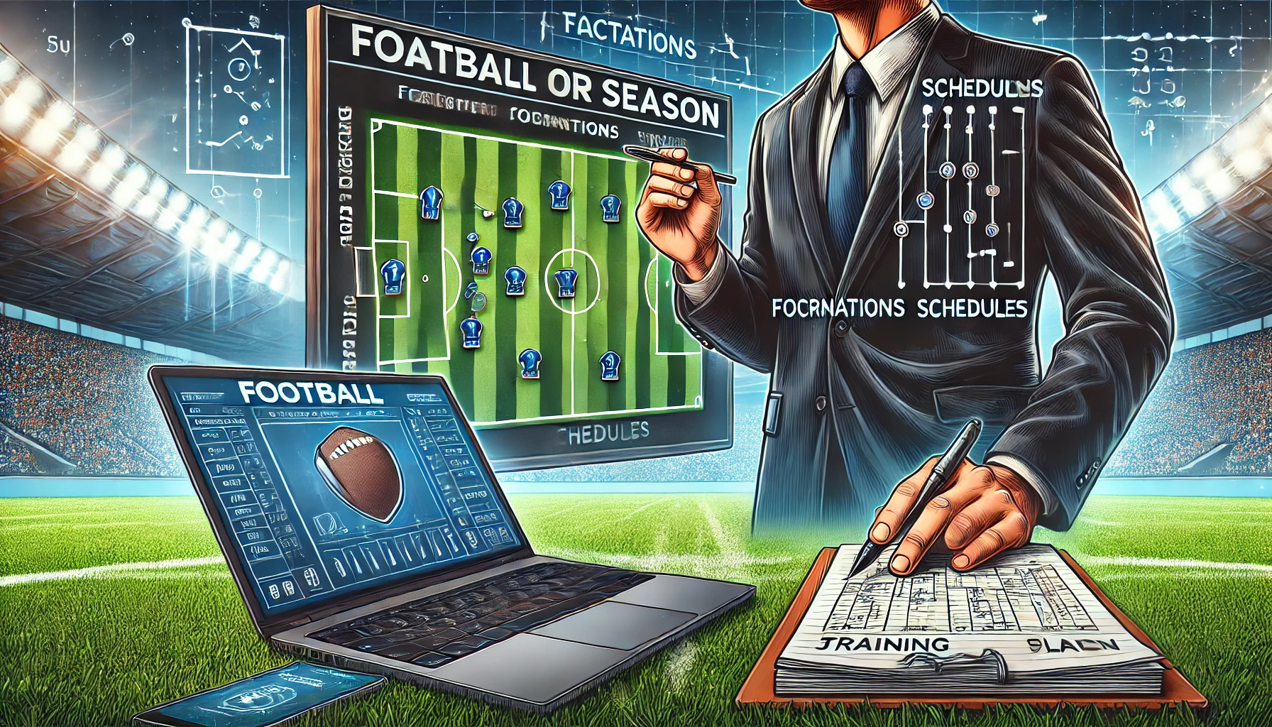 planificación de temporada para equipos de fútbol