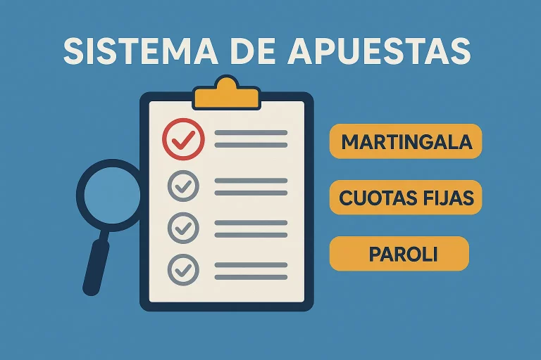 Sistema de apuestas: qué es, tipos y cómo usarlo